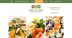Desktop Screenshot of needachef.com