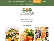 Tablet Screenshot of needachef.com